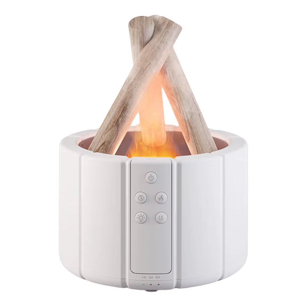 Campfire Aromatherapy Diffuser – Cool Mist Humidifier with Remote Control & Night Light