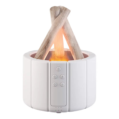 Campfire Aromatherapy Diffuser – Cool Mist Humidifier with Remote Control & Night Light